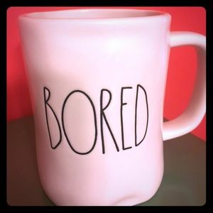 Rae Dunn BORED coffee mug